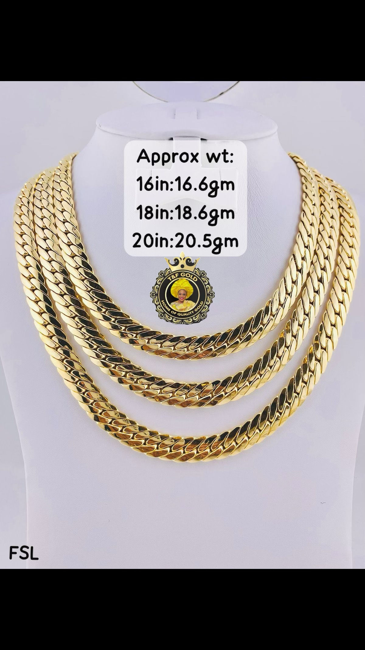 18 karat Italian Gold Jewellery 