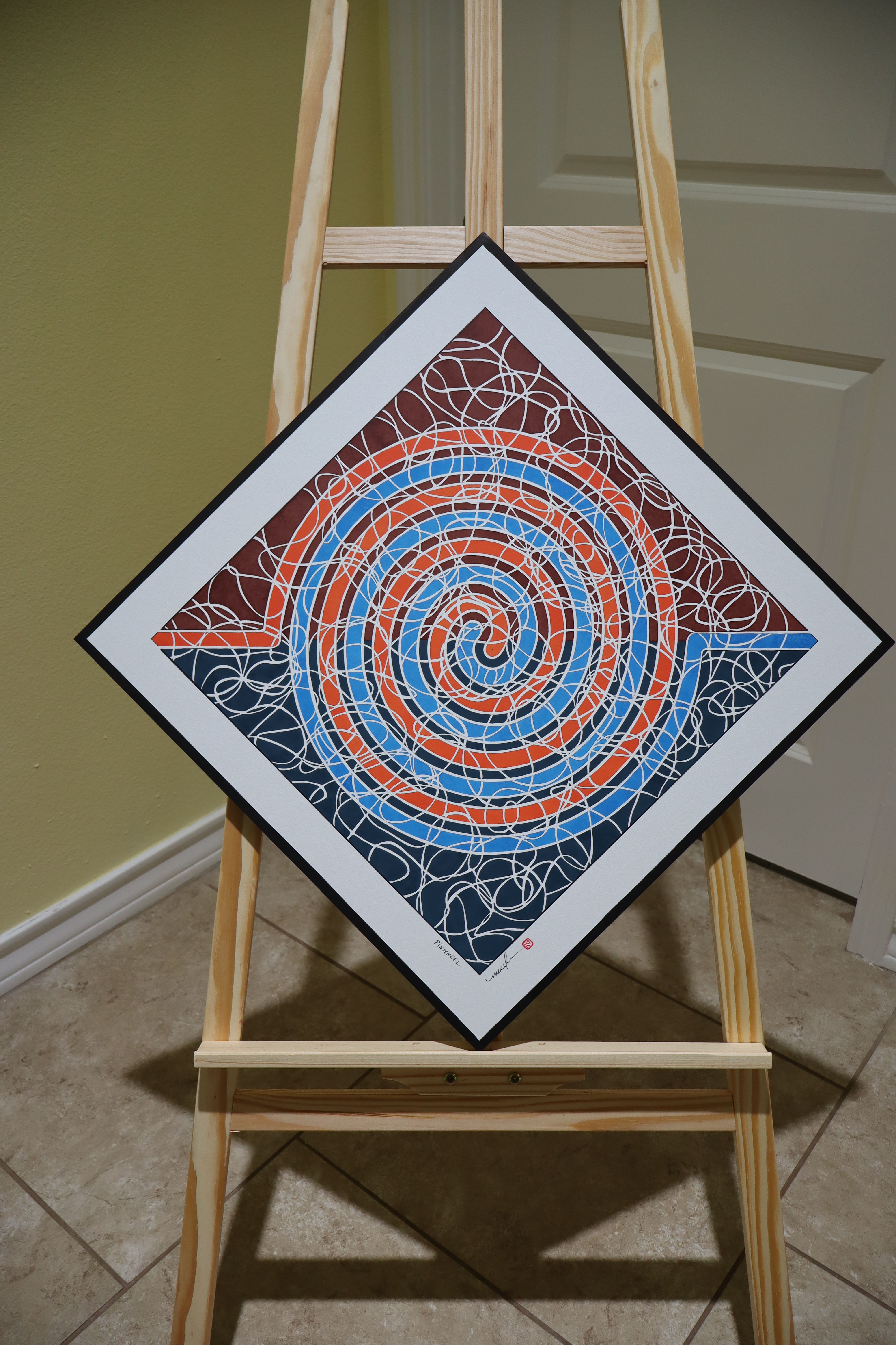 "Pinwheel" Original Painting