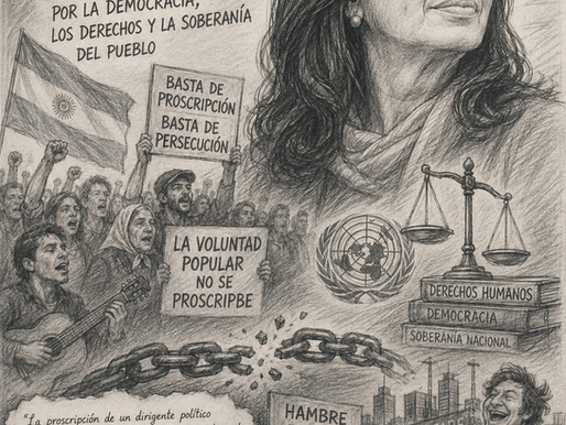 Cristina Libre, un pedido popular de mayor democracia y derechos.