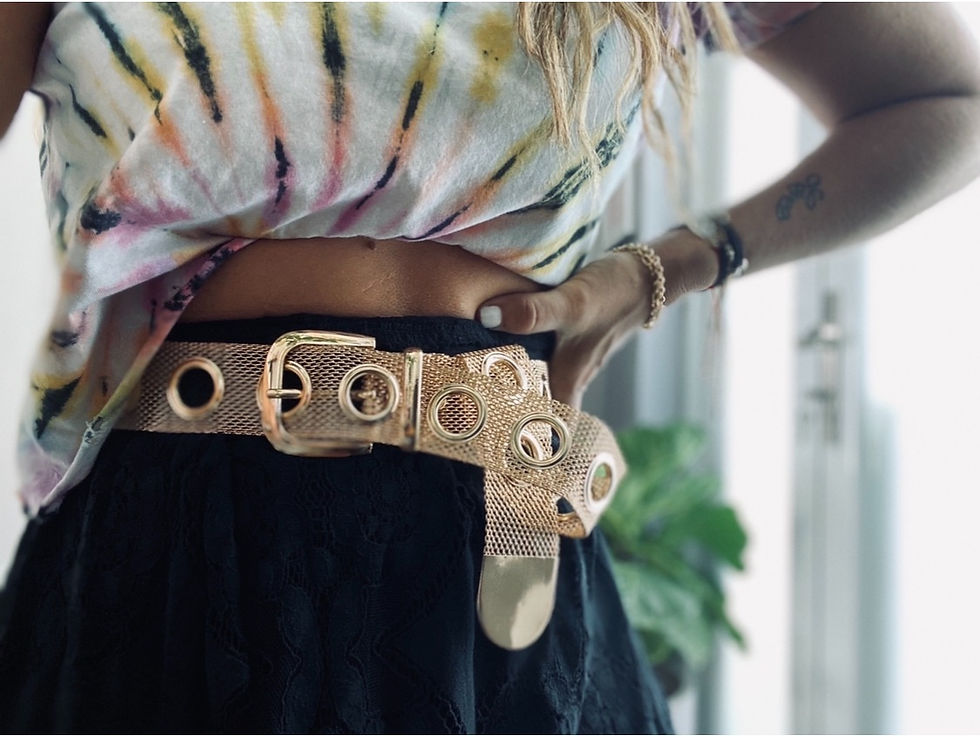 Thumbnail: Circles Metal Belt