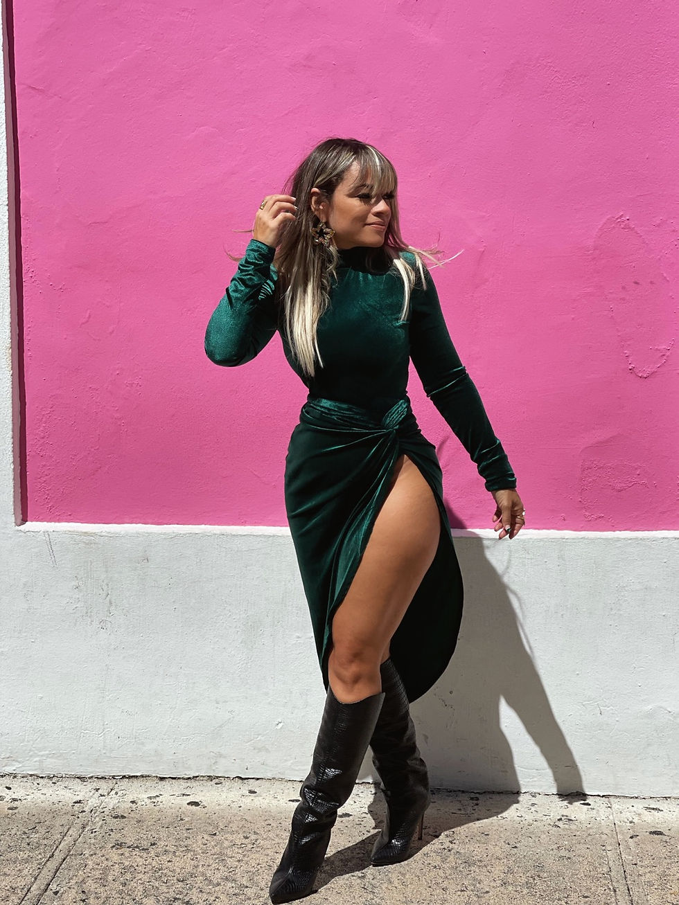 Thumbnail: Velvet Body + Skirt Set