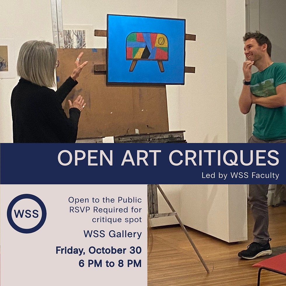 10/30: October Open Art Critiques (1)