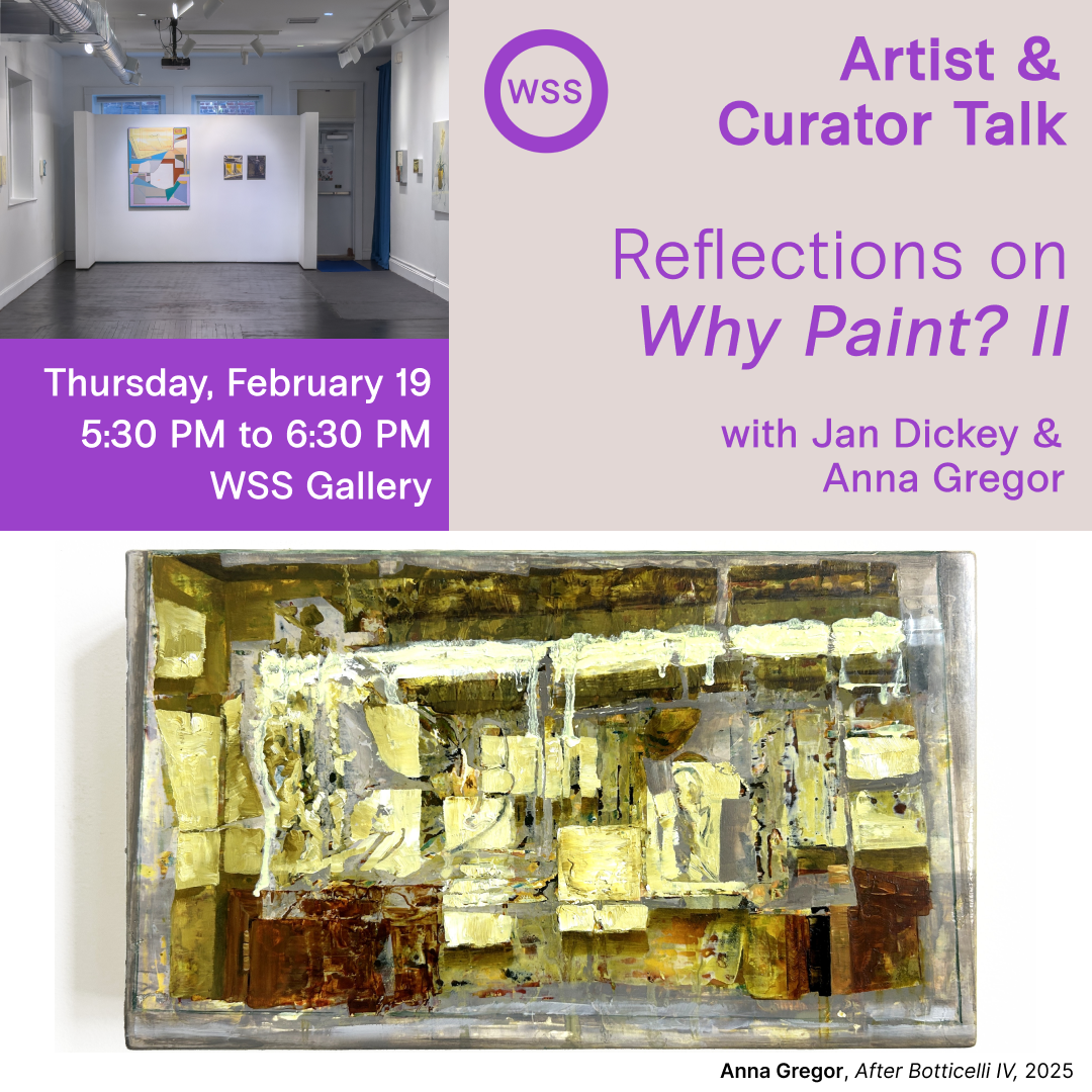Third Thursday Artist and Curator Talk with Jan Dickey and Anna Gregor ...