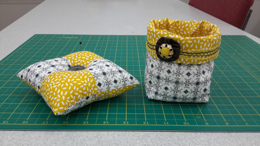 Pincushion and pot