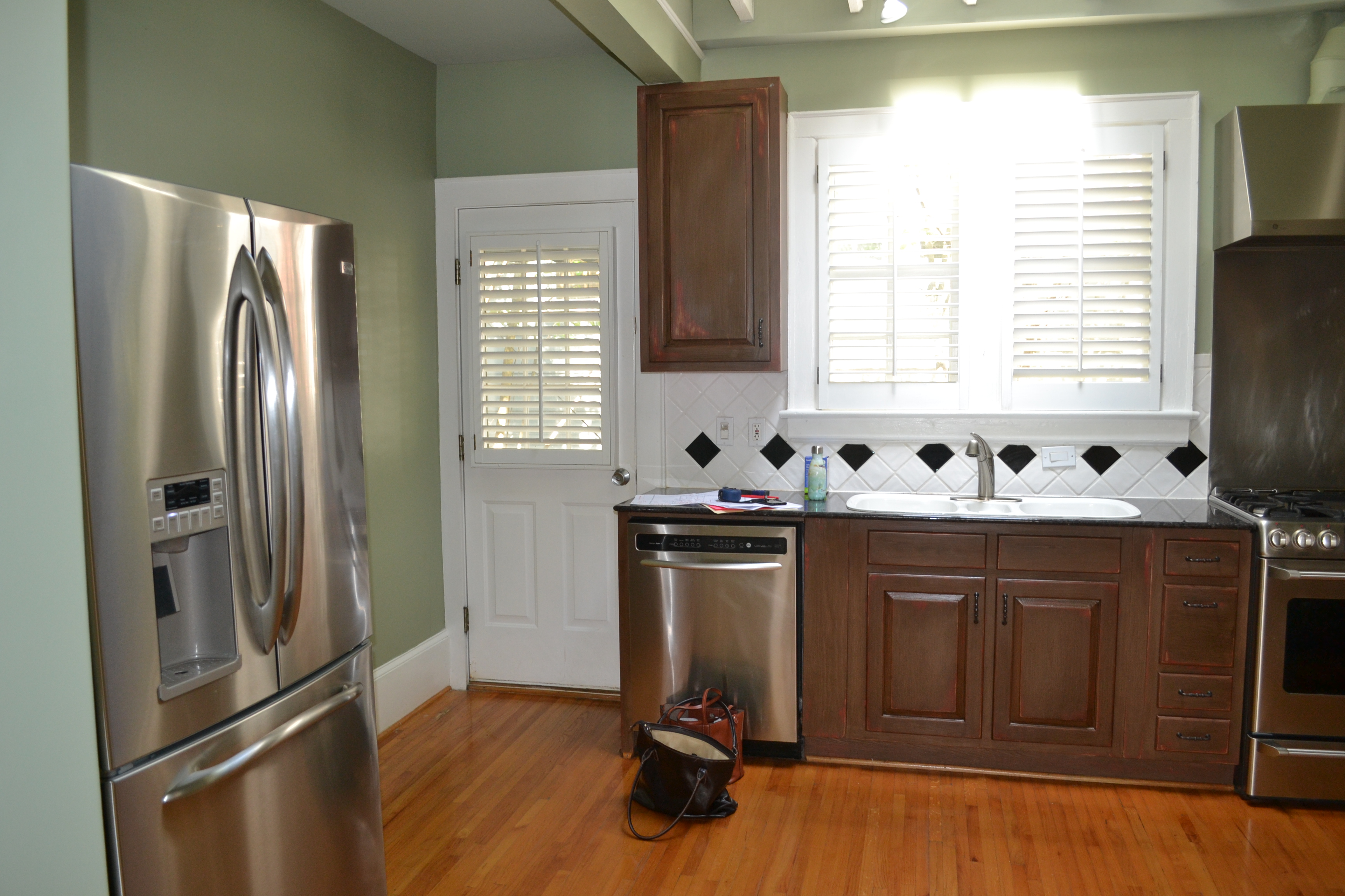 kitchen before