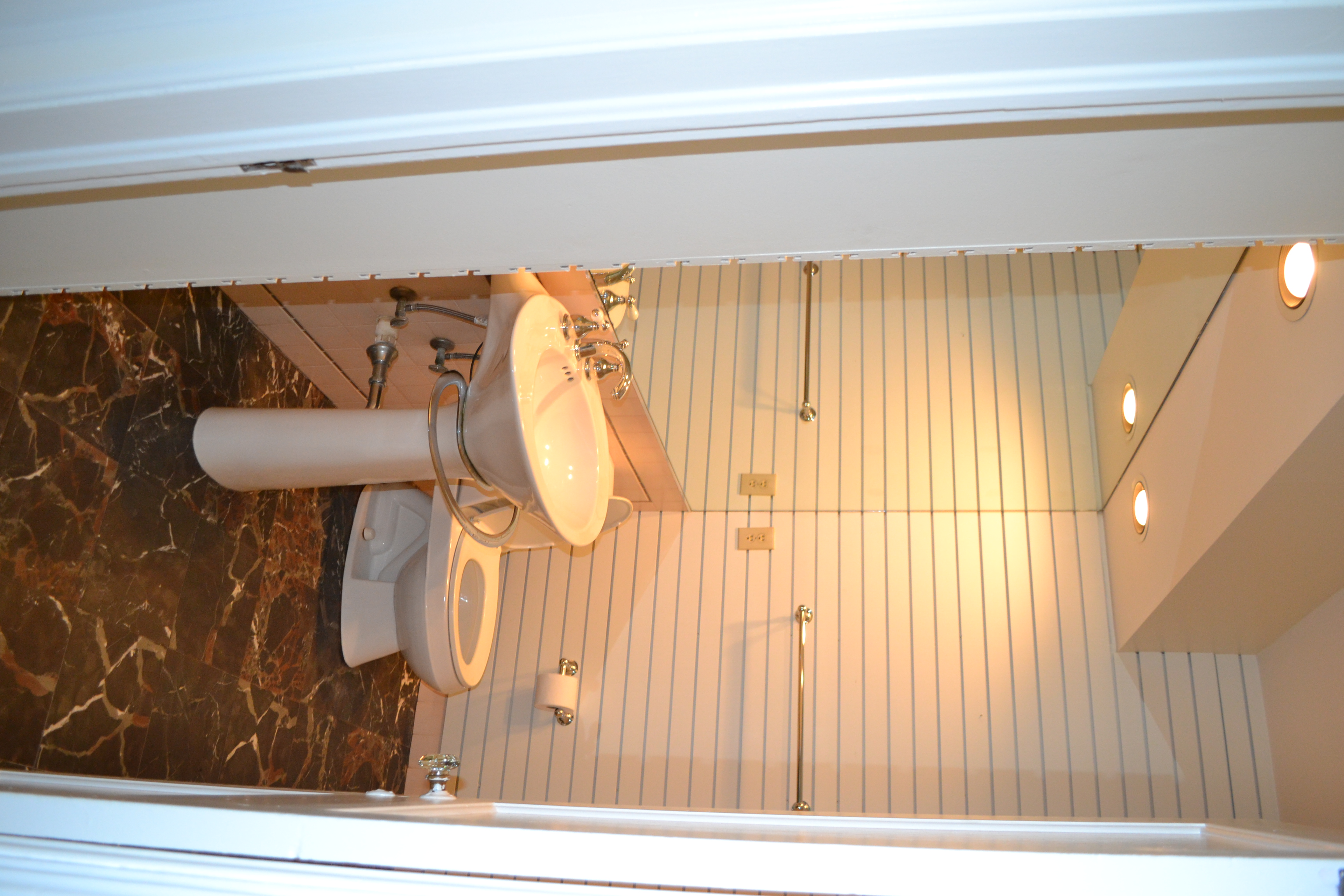 hall bath before