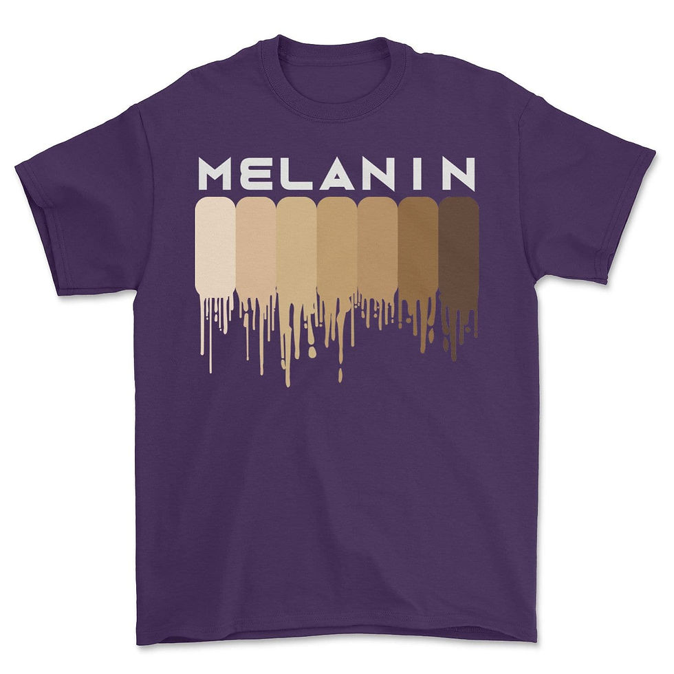 Thumbnail: Drippin Melanin Shirt for Women Pride - Gifts Black History T-Shirt