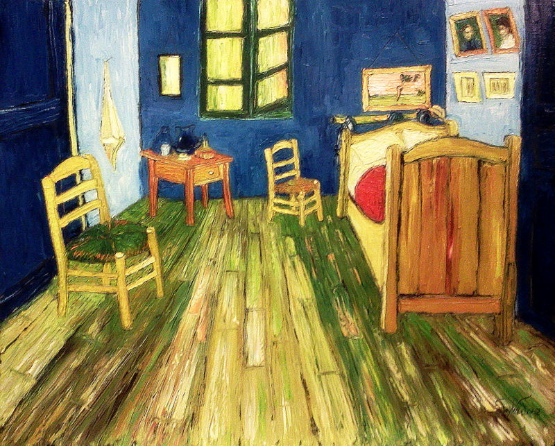 "Vincent's bedroom in Arles"