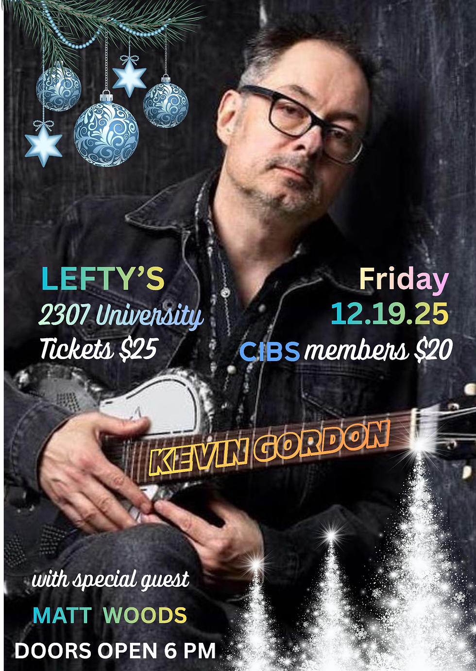 Kevin Gordon w/ Matt Woods