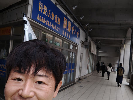 4/7(火)朝の駅頭とタンポポ