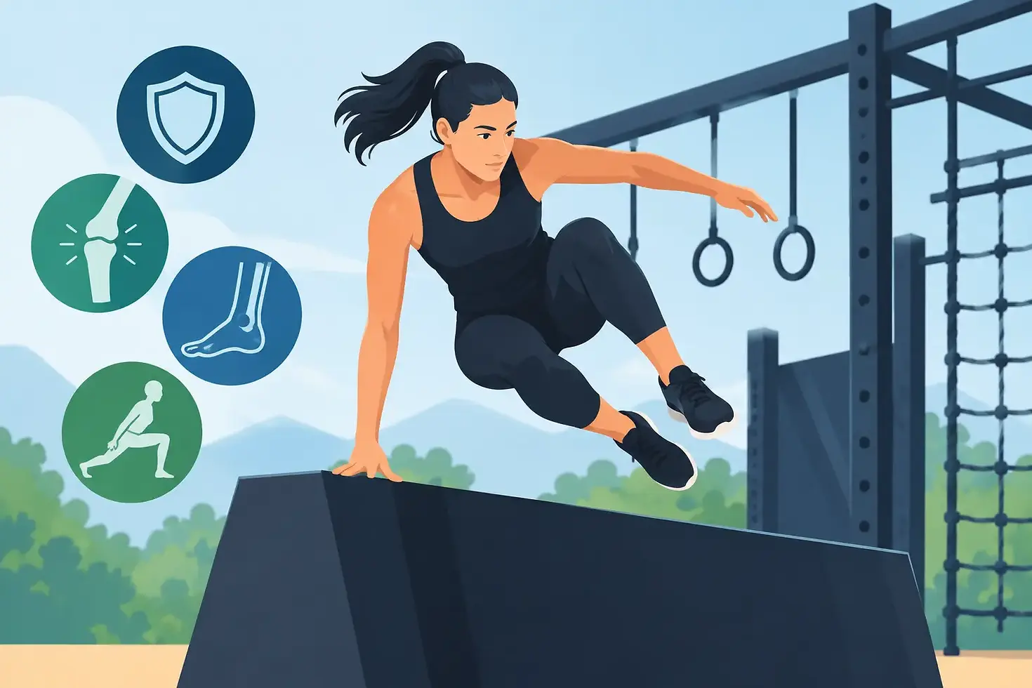 Obstacle Injury Prevention for Ninja Training