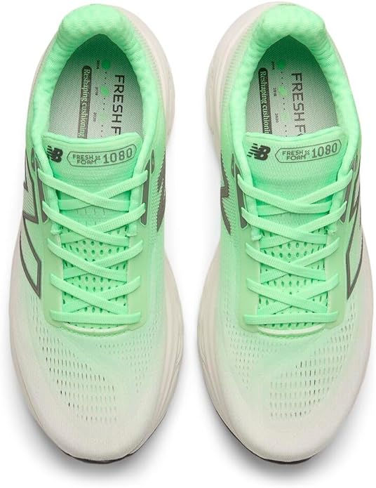 New Balance Fresh Foam 1080 v14 women's running shoes in mint green.