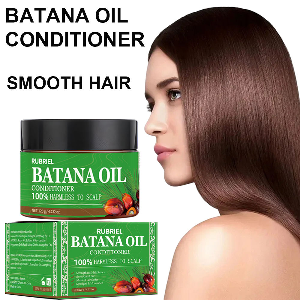 Batana Oil Shampoo & Conditioner Set Strengthens Hair