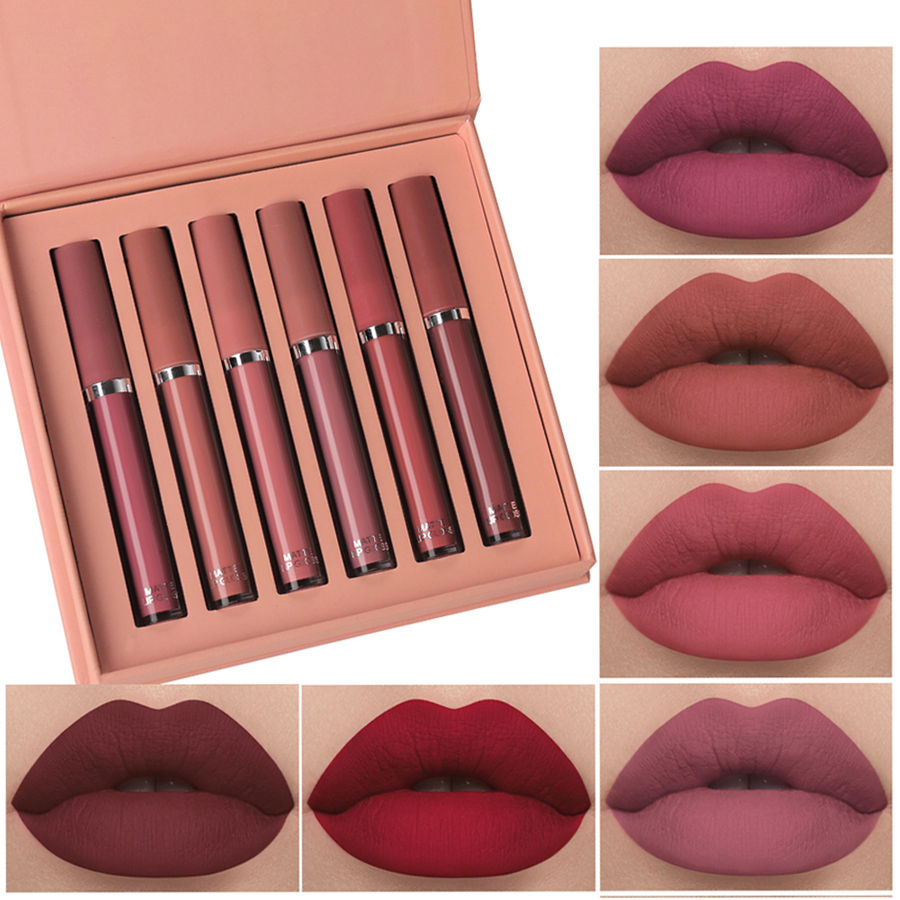 Matte Waterproof Moisturizing Lipstick Holiday Gift Box Set