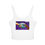 Miniature :  Women's Spaghetti Strap Tank Top - Living Our Humanity - Summer Top