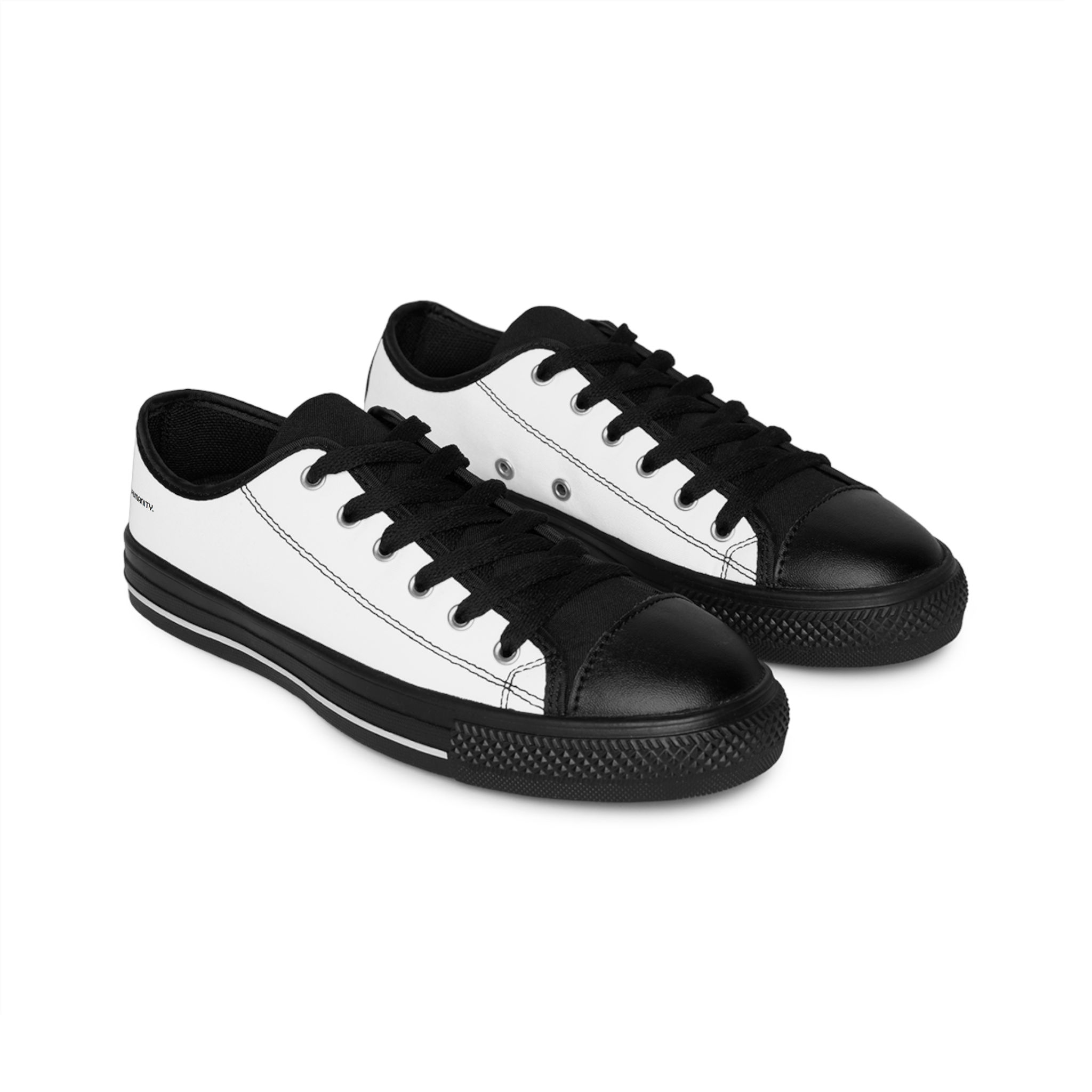 Stylish Casual Sneakers for Men - Trendy Black and White Design