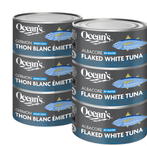 Ocean’s - Thon blanc germon émietté 6 × 184 g