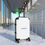 Miniature : #HUMANITY. Stylish Carry-on Suitcase for Travel Enthusiasts