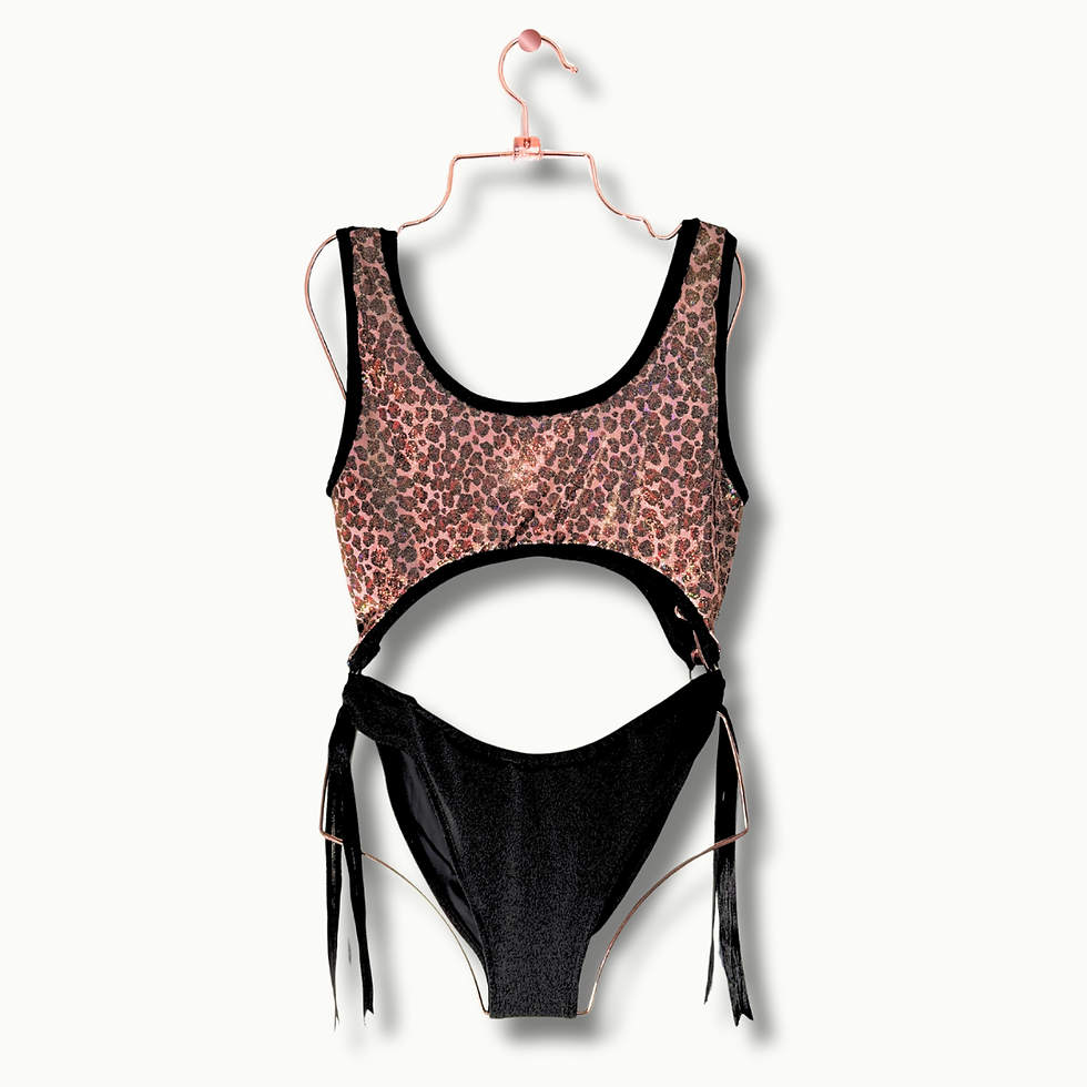 Body Metalizado Animal Print 