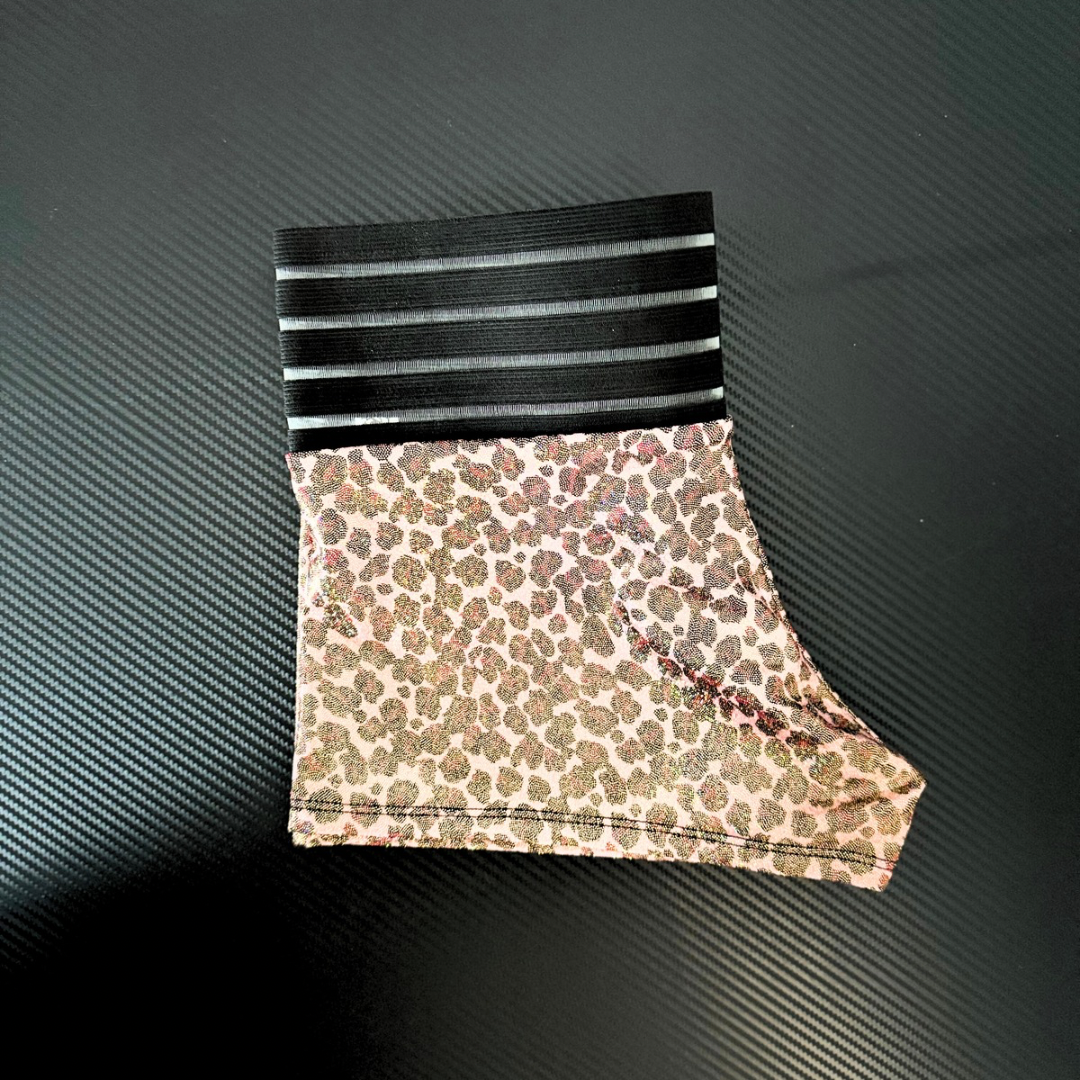 Coordinado Metalizado Animal Print