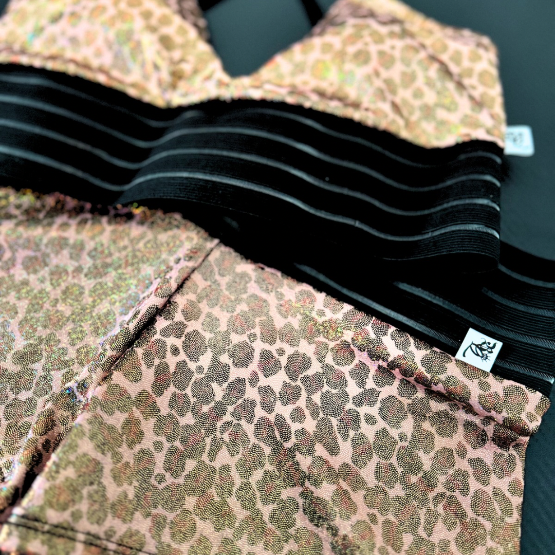 Coordinado Metalizado Animal Print