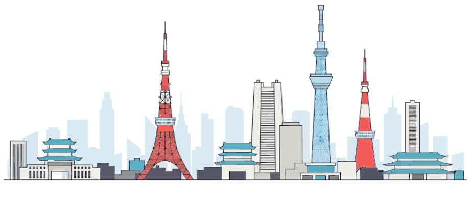 Tokyo skyline