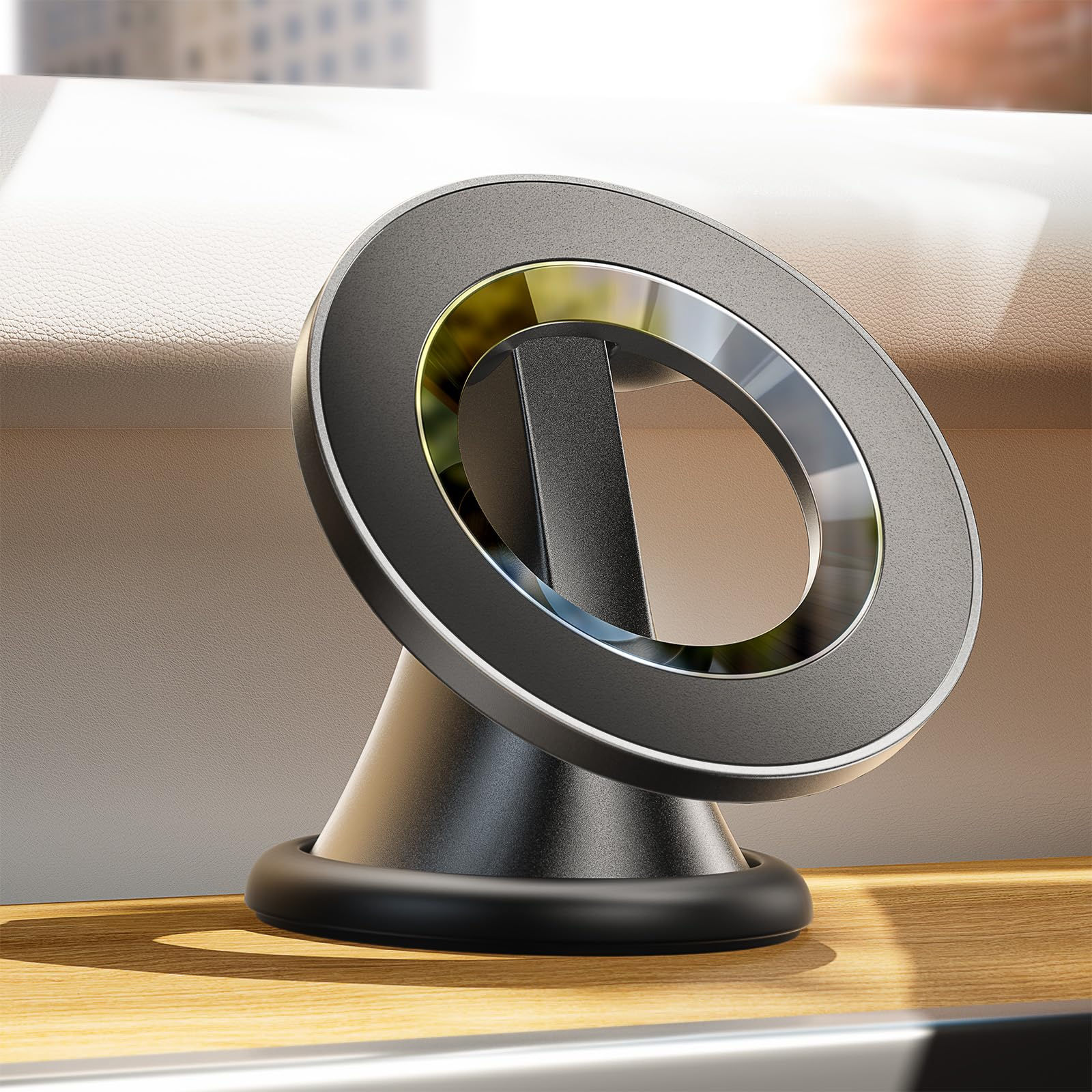 LISEN for Magnetic Suction Phone Mount, Magnetic Phone Holder Suction for Car Da
