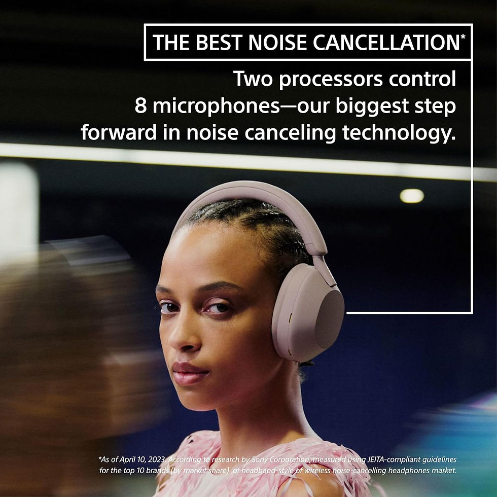 Thumbnail: Sony WH-1000XM5 Noise Canceling Wireless Headphones - 30hr Battery Life - Over-E