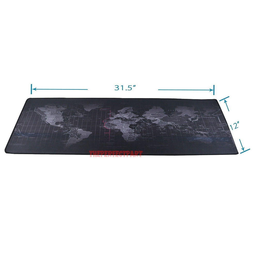 Thumbnail: New Extended Gaming Mouse Pad Large Size Desk Keyboard Mat 800MM X 300MM