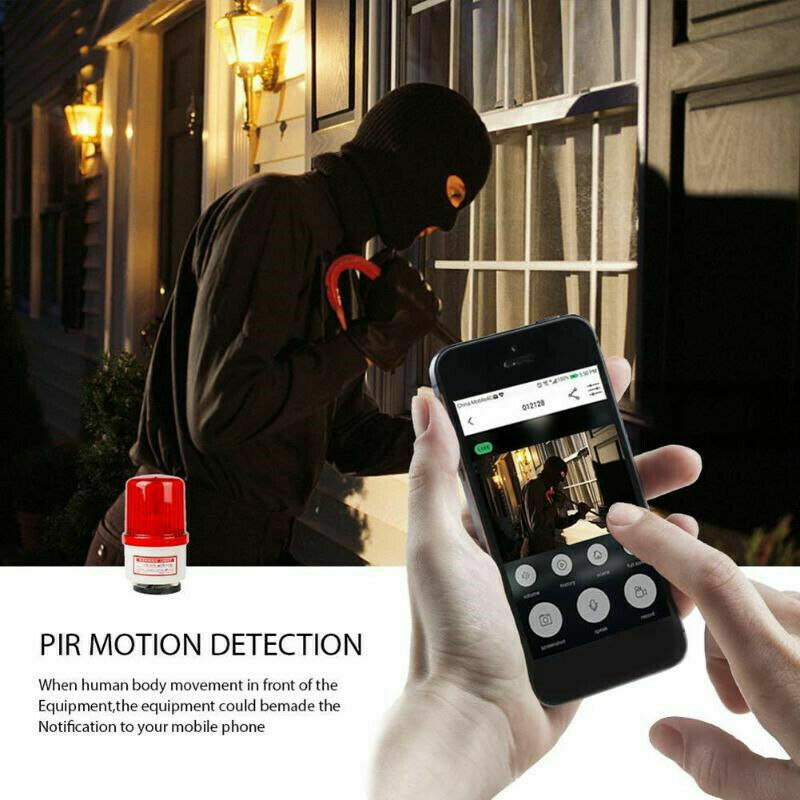 Thumbnail: WiFi Ring Doorbell 1080P HD Security Camera Wireless Door Bell Camera With Chime