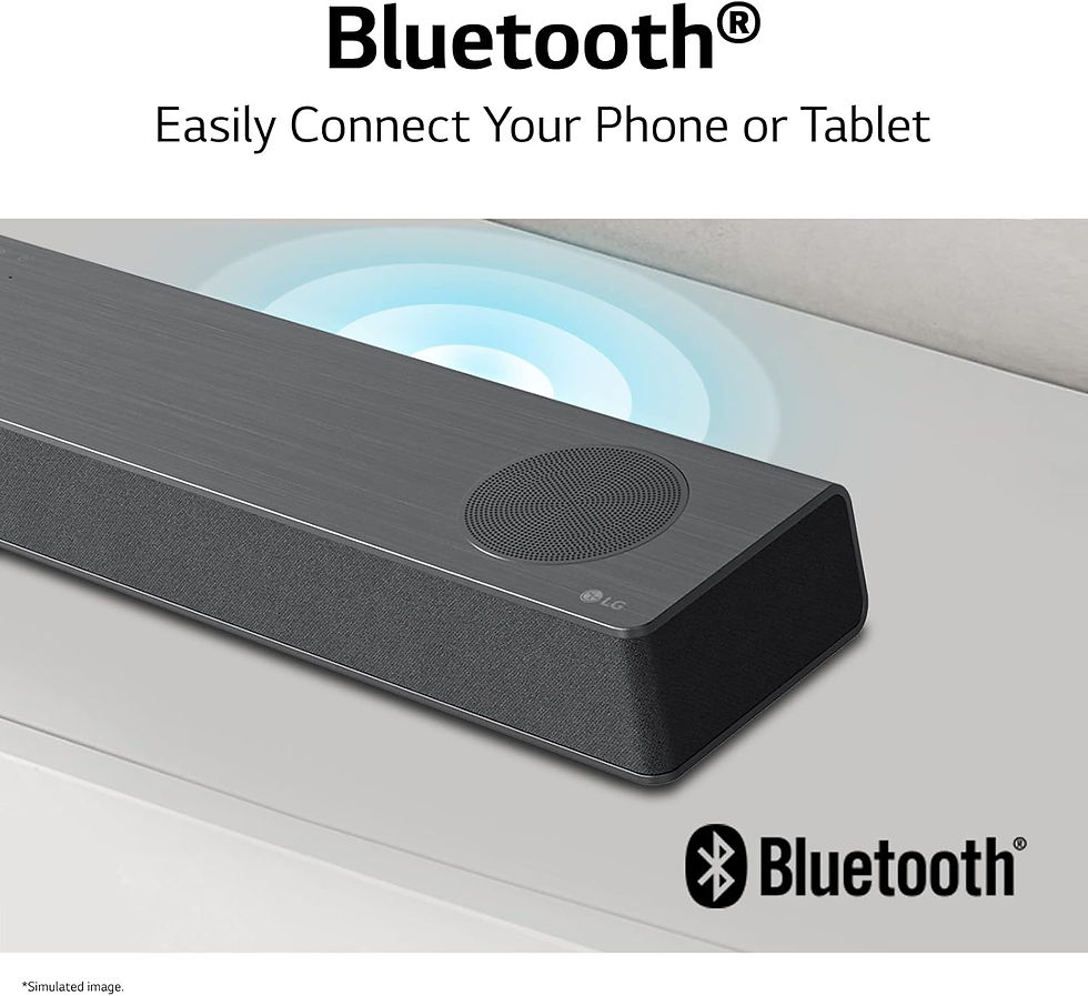 Thumbnail: LG S80QY 3.1.3ch Sound bar with Wireless subwooer and Center Up-Firing Dolby Atm