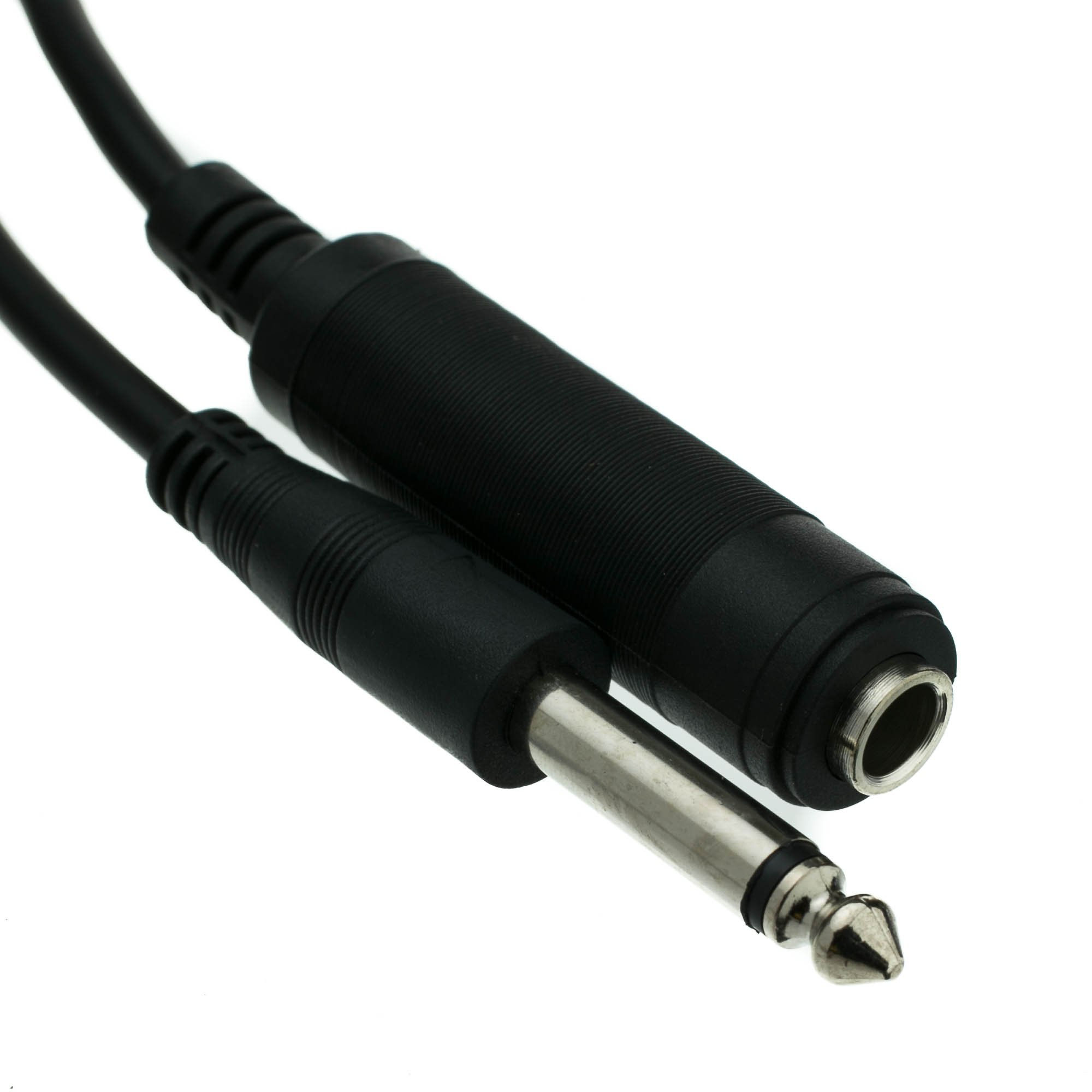 CableWholesale 1/4 Inch Mono Extension Cable 25 feet 1/4" Male to 1/4" Female Pl
