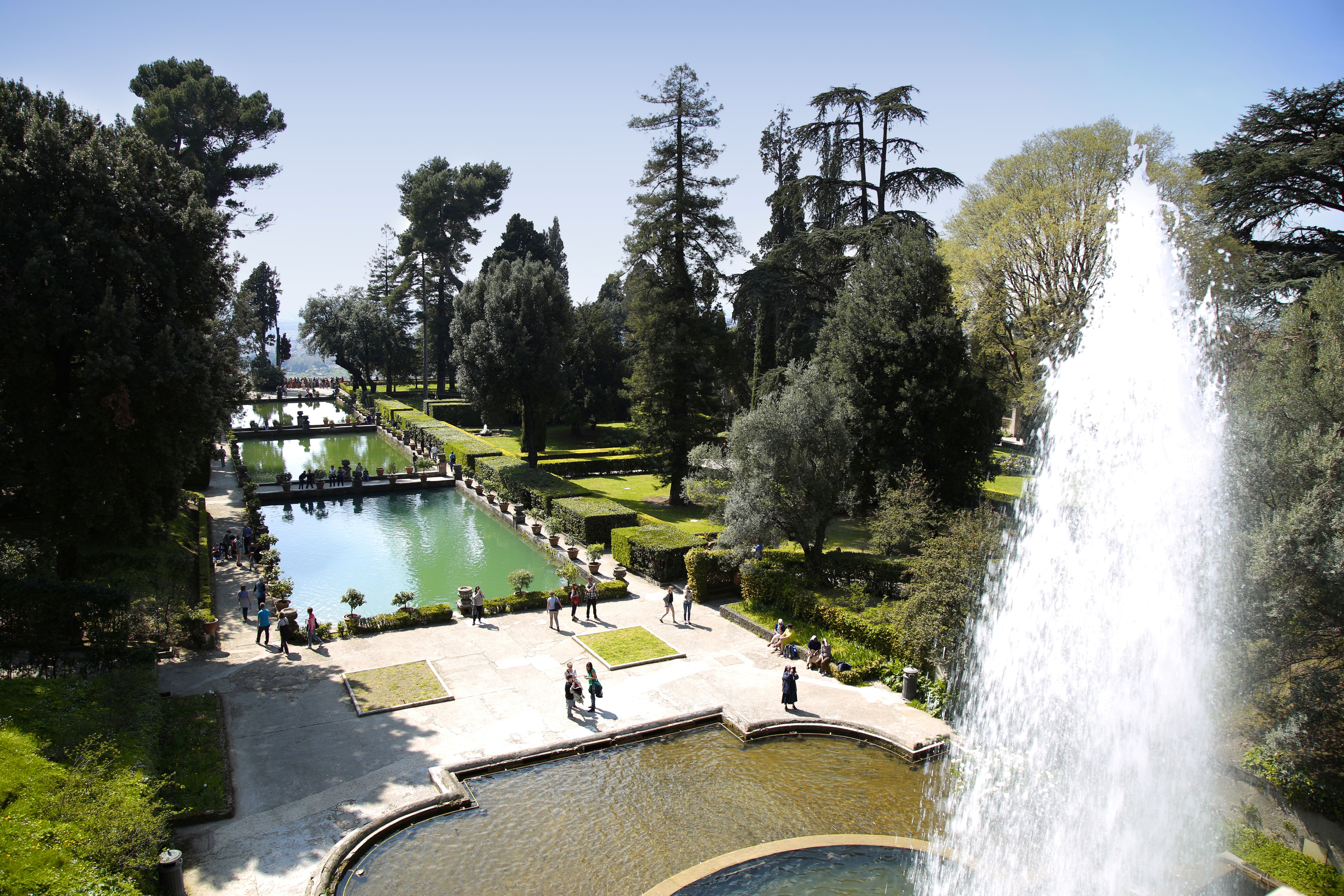 Fountain of Neptune, Villa D'Este, Tivoli