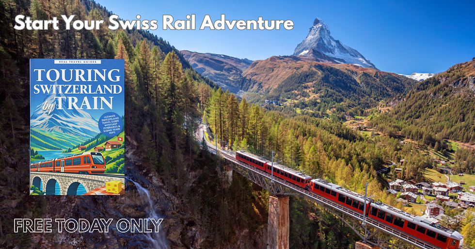 Last Chance to Download Touring Switzerland by Train TODAY for FREE