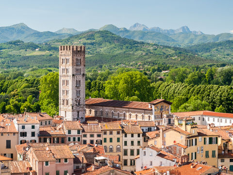 City of Lucca, Tuscany