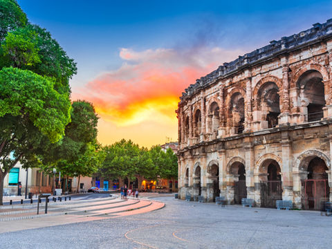 Roman Arena at Nimes, France
