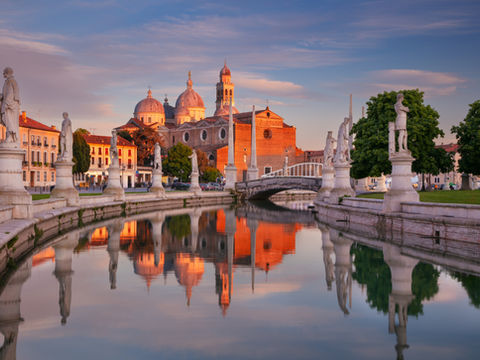 Sunset in Padua
