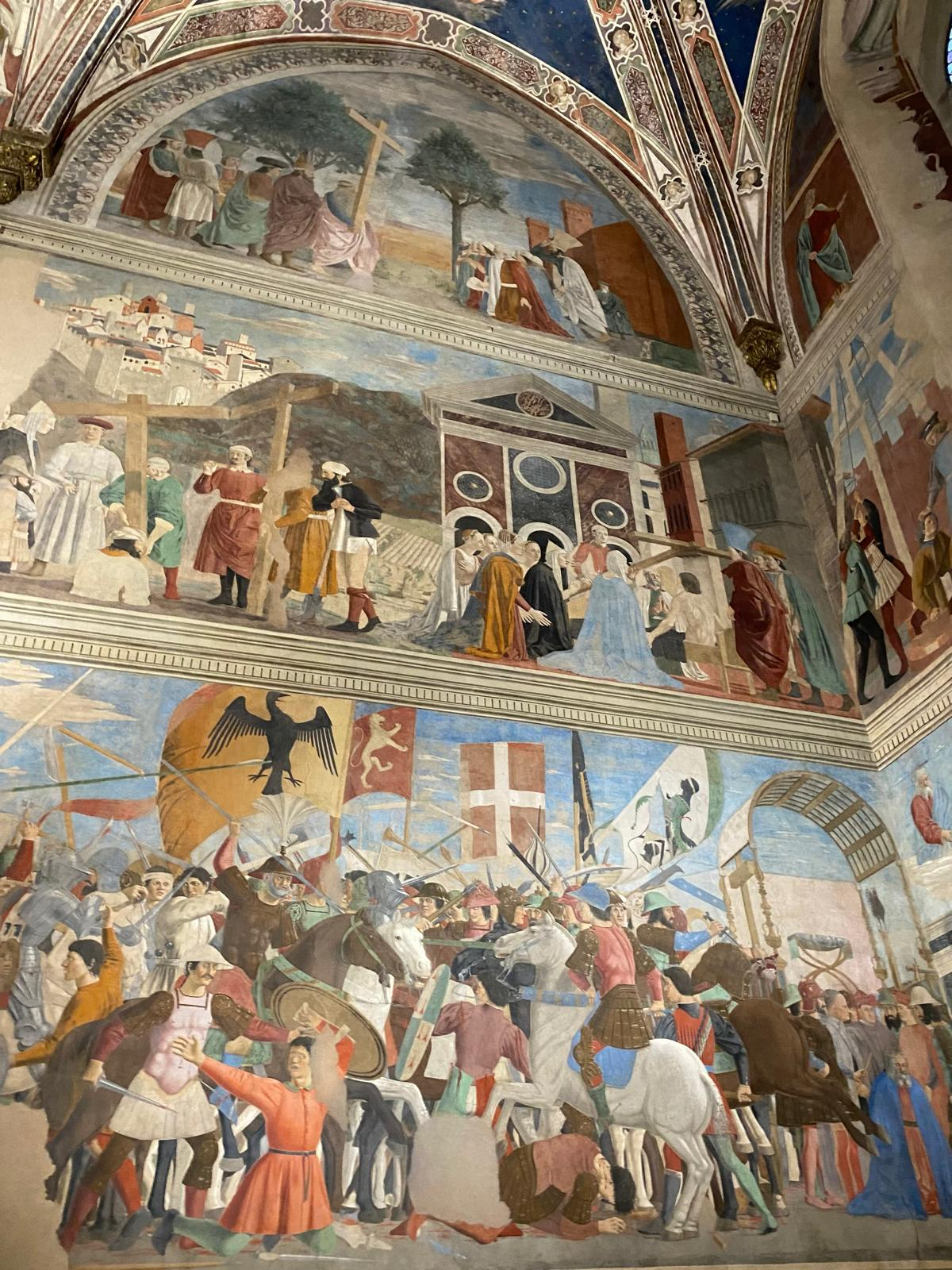 Piero della Francesca Legend of the True Cross, Basilica di San Francesco