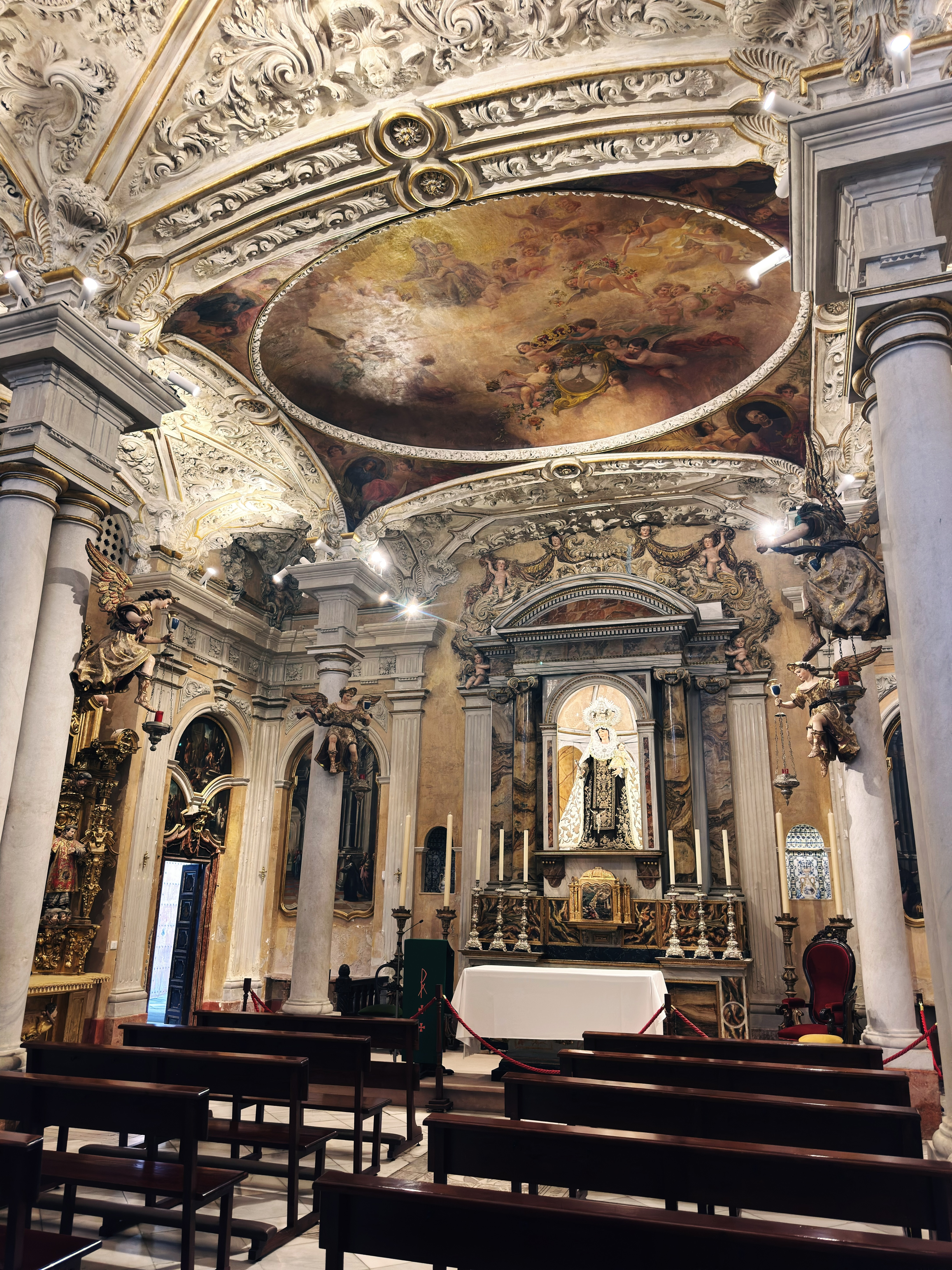 Chapel in the Hospital de Mujeres, Cadiz, Spain
