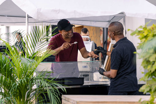 Eventfotografie - eines Foodstandes