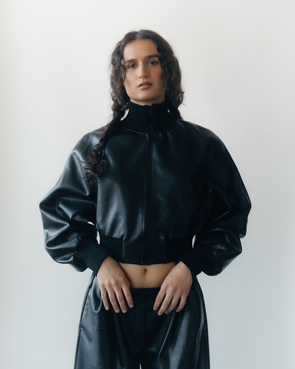 An exclusive interview with Riot Women actor Macy Seelochan for 5ELEVEN. Photographed by Andrew Rankin and Macy Seelochan. Styled by Alton Hetariki with fashion by Acne Studios, Aries, Damson Madder, Emello, Huishan Zhang, Norma Kamali and more.