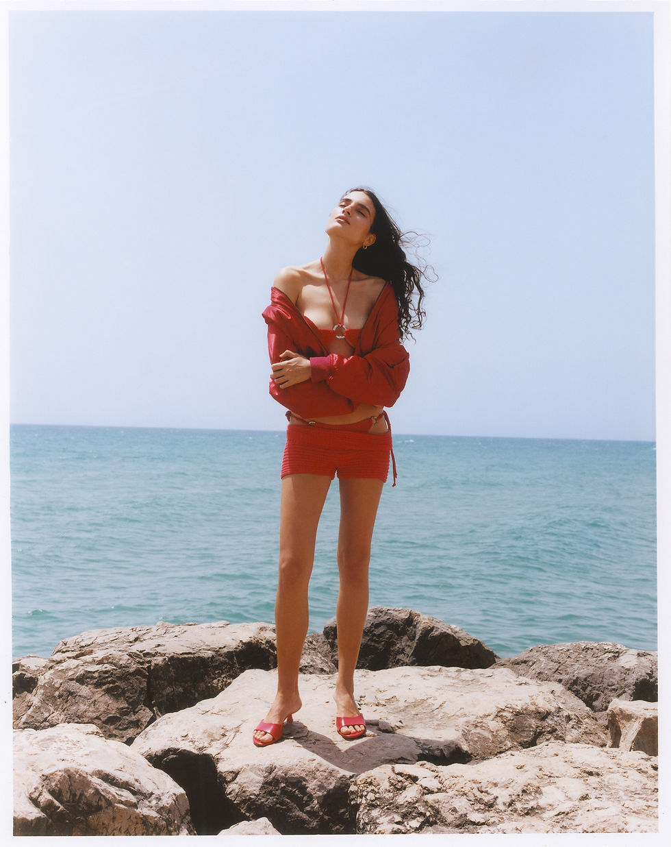 An exclusive fashion story for 5ELEVEN on location in Sitges, Spain. Photographed by Amy Lidgett and styled by Mei Larrosa. Featuring fashion by Aitor Goikoetxea, Agatha Ruiz de la Prada, Ferrari, IRO Studio, Templat, TSYRK and more