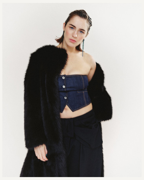 An exclusive 5'ELEVEN" interview with actor Danielle Galligan, star of Netlfix's "House of Guinness". Art directed and styled by Katie-Ruby Robinson and photographed by Darren Moriarty. Featuring fashion by Christian Dior, Loewe, Paula Rowan, Simone Rocha, Triona Design and more.