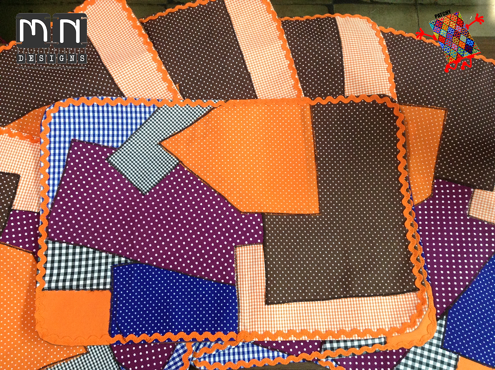 Individuales con Patchwork Collage