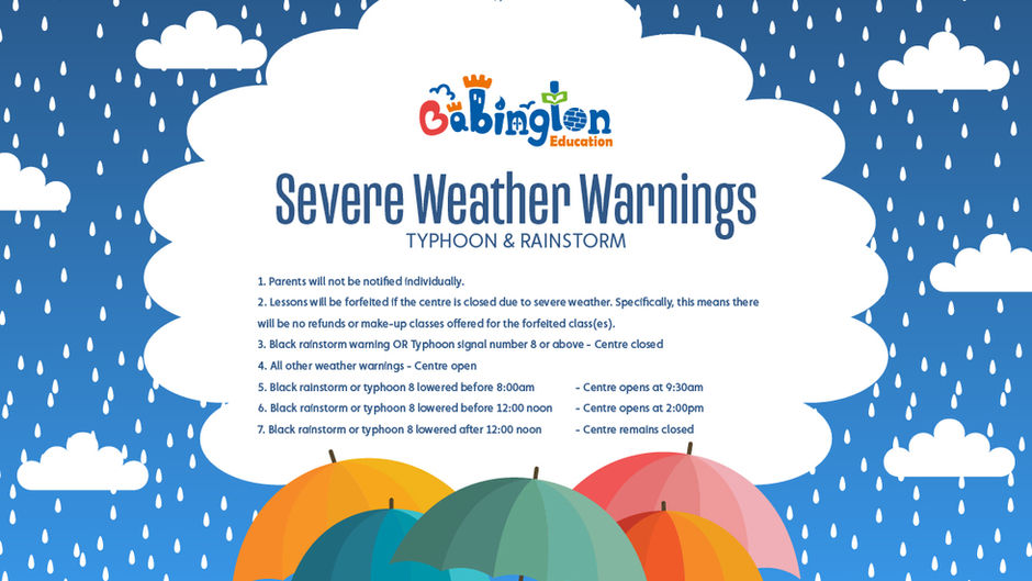 Severe Weather Warnings