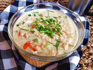 Luxusní ovesná kaše na slano