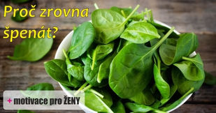 Proč zrovna špenát?