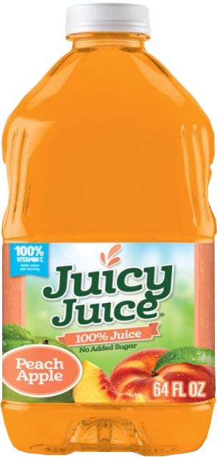 JUICY JUICE PEACH APPLE 64 OZ 64OZ PK8