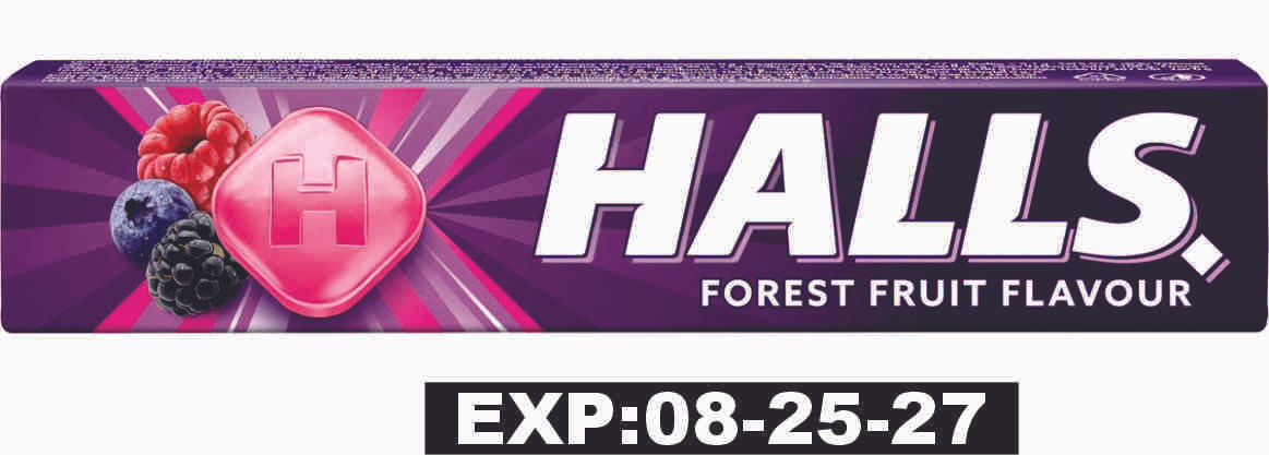 HALLS STICK FROEST FRUIT  PK20