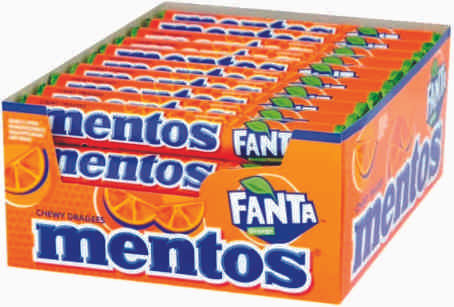 MENTOS STICK FANTA 37G PK16